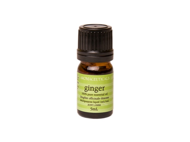 Ginger Zingiber officinale 5ml - Organic